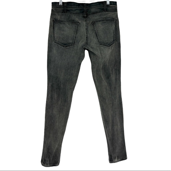 Current Elliott Size 28 Black Distress Skinny Jeans - Picture 1 of 9
